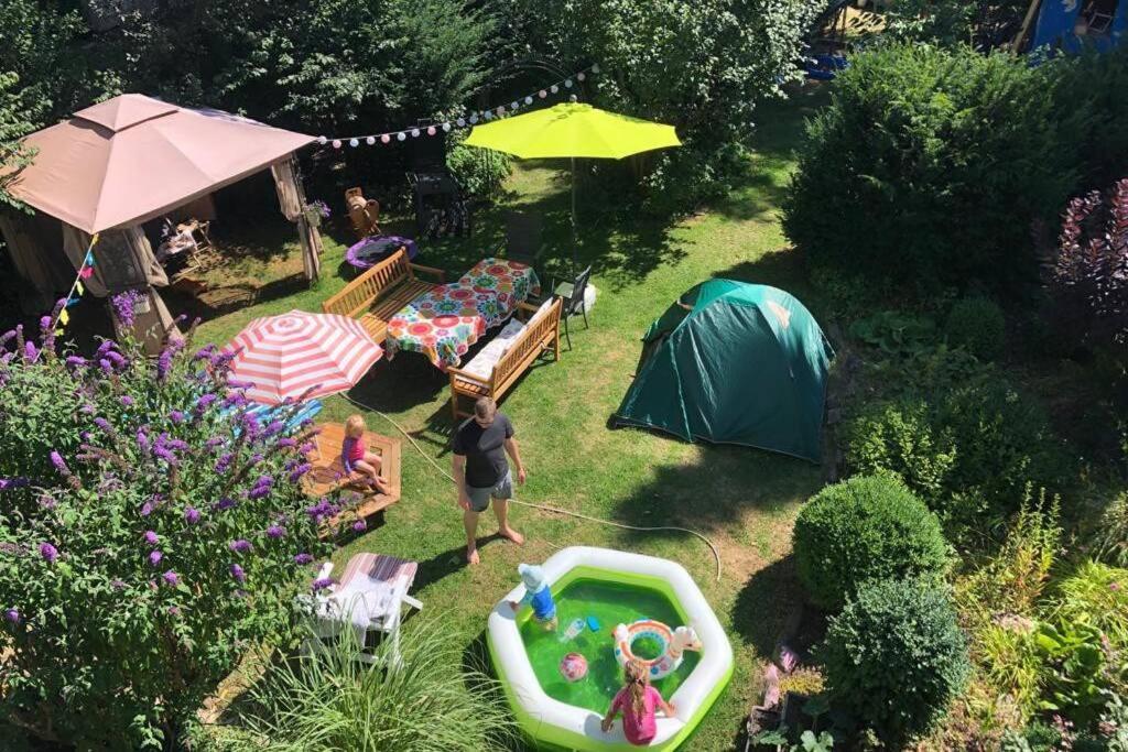 Souterrainwohnung Mit Grossem Garten Und Sauna Kassel Exteriér fotografie