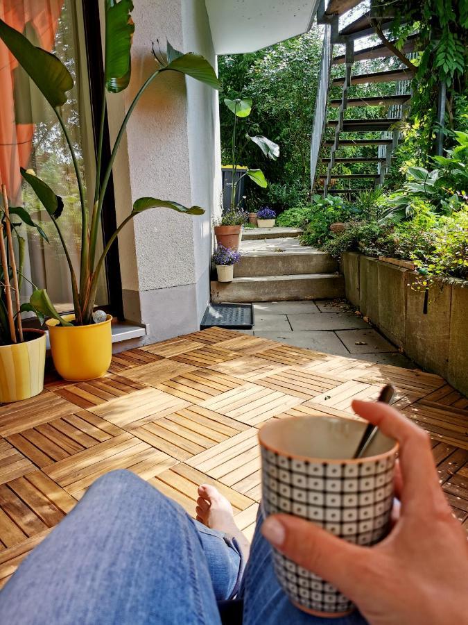 Souterrainwohnung Mit Grossem Garten Und Sauna Kassel Exteriér fotografie