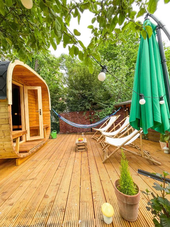 Souterrainwohnung Mit Grossem Garten Und Sauna Kassel Exteriér fotografie